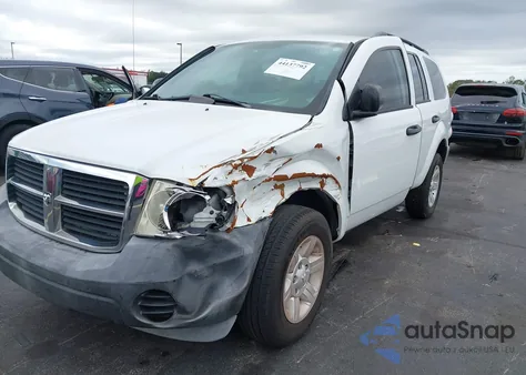 2007 Dodge Durango Sxt из США, поврежденный, VIN 1D8HD38K07F556543